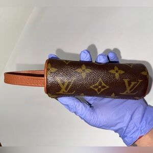 LOUIS VUITTON Monogram Etui Trois Golf Ball Case